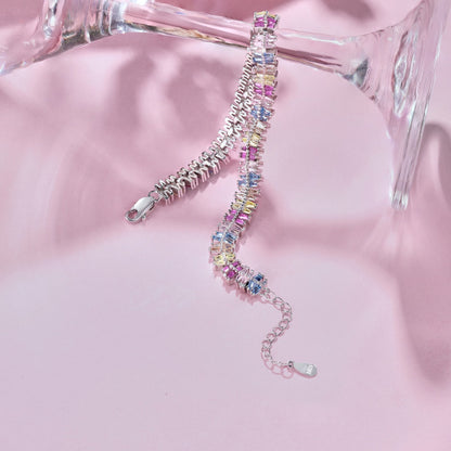 [Lumi Jewellery]Sparkling Exquisite Multi Cut Party Bracelet
