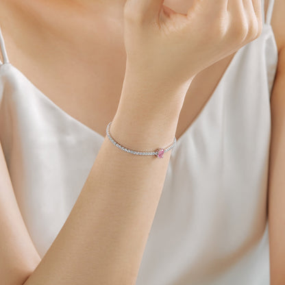 [Lumi Jewellery]0.75 Carat Exquisite Oval Cut Daily Bracelet