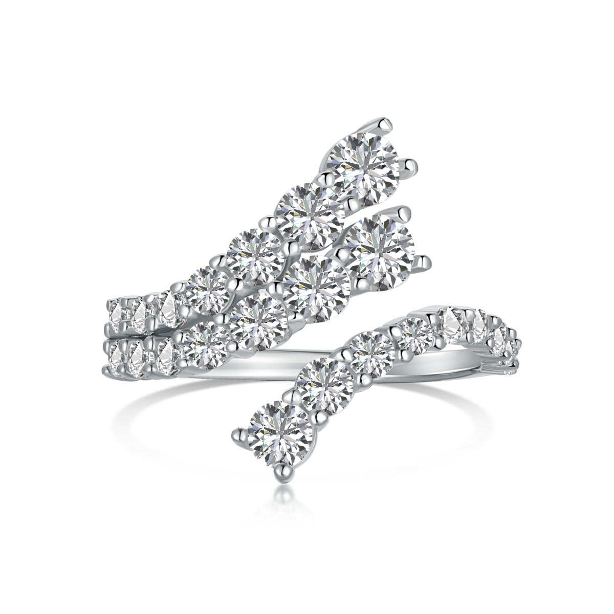 [Lumi Jewellery]Unique Vivid Snake Shape Daily Ring