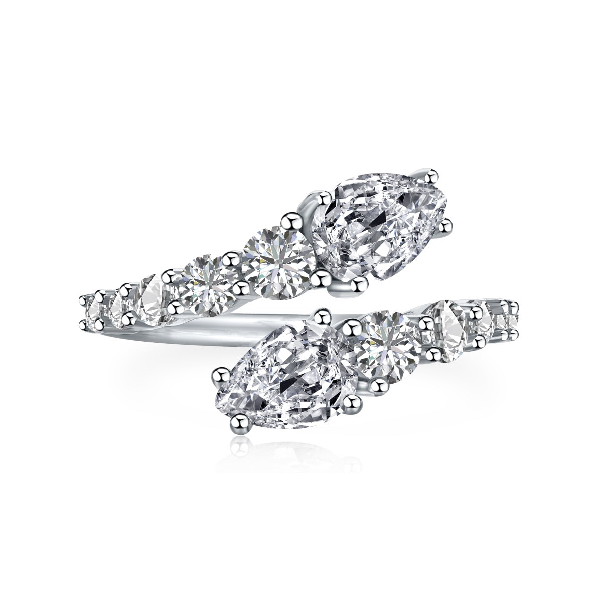 [Lumi Jewellery]Delicate Lively Snake Shape Daily Ring