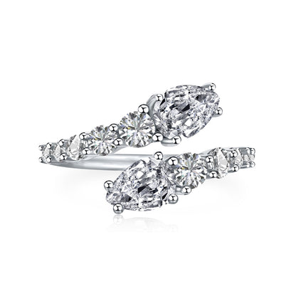 [Lumi Jewellery]Delicate Lively Snake Shape Daily Ring