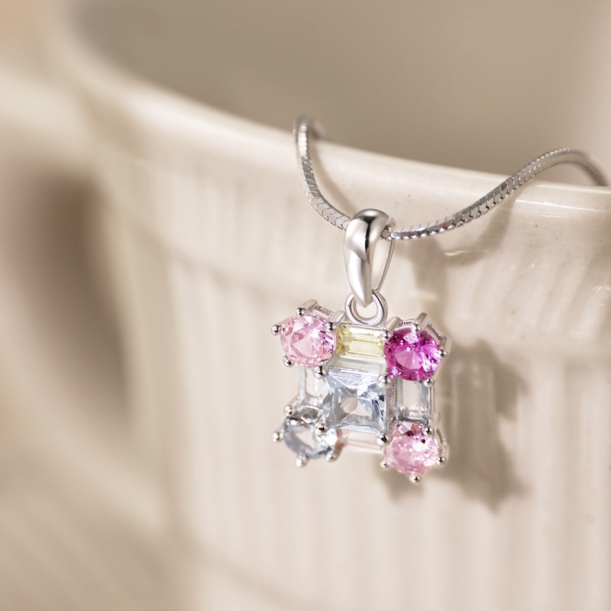 [Lumi Jewellery]Gorgeous Multi Colorful Necklace