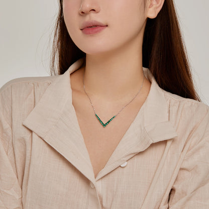 [Lumi Jewellery]Ornate Round Cut Necklace