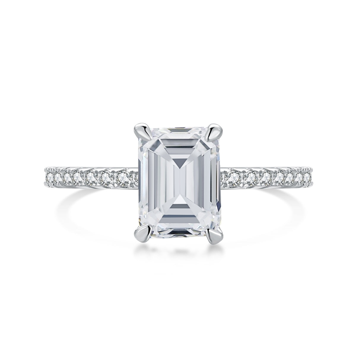 [Lumi Jewellery]2.0 Carat Scintillating Ornate Radiant Cut Party Ring