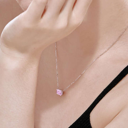 [Lumi Jewellery]Luxurious Square Shape Colorful Necalack