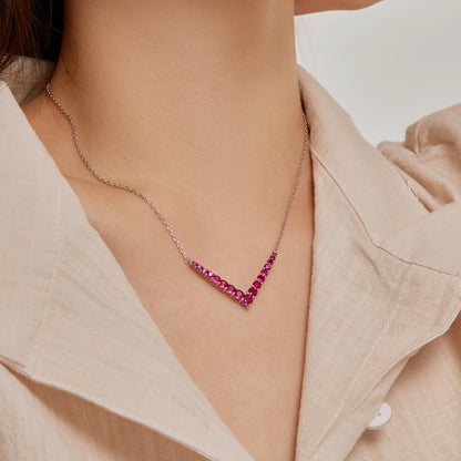 [Lumi Jewellery]Ornate Round Cut Necklace