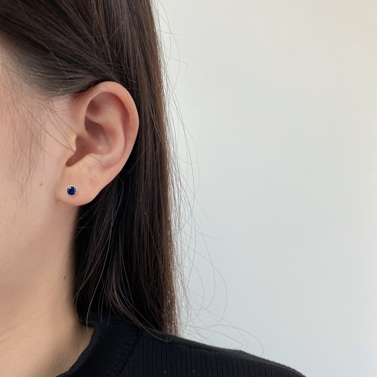 [Lumi Jewellery]Sparkling Colorful Round Shape Earrings