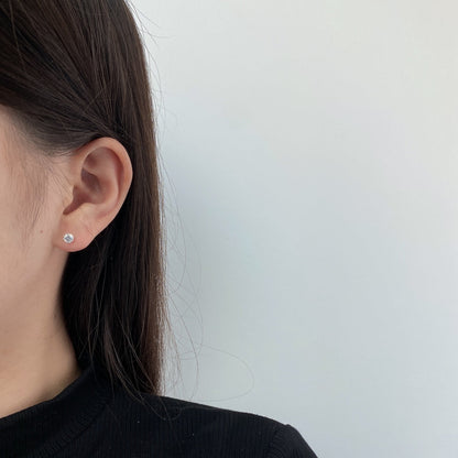 [Lumi Jewellery]Sparkling Colorful Round Shape Earrings