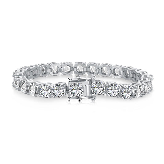[Lumi Jewellery]0.75 Carat Dazzling Round Cut Wedding Bracelet