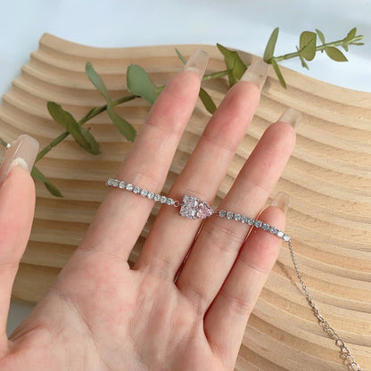 [Lumi Jewellery]Dazzling Unique Multi Shape Lover Bracelet