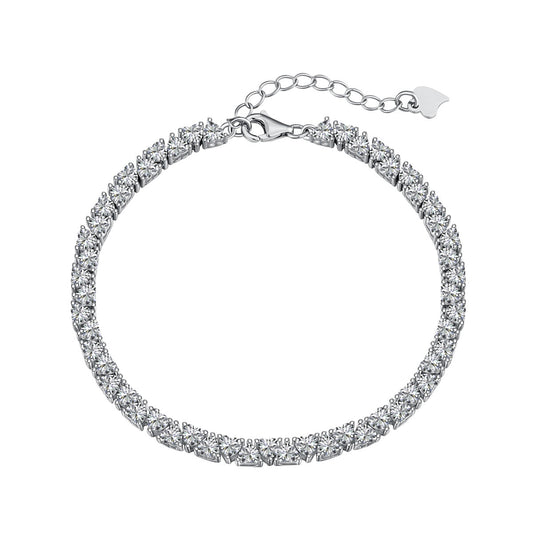 [Lumi Jewellery]Dazzling Romantic Heart Shape Lover Bracelet