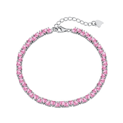 [Lumi Jewellery]Dazzling Romantic Heart Shape Lover Bracelet