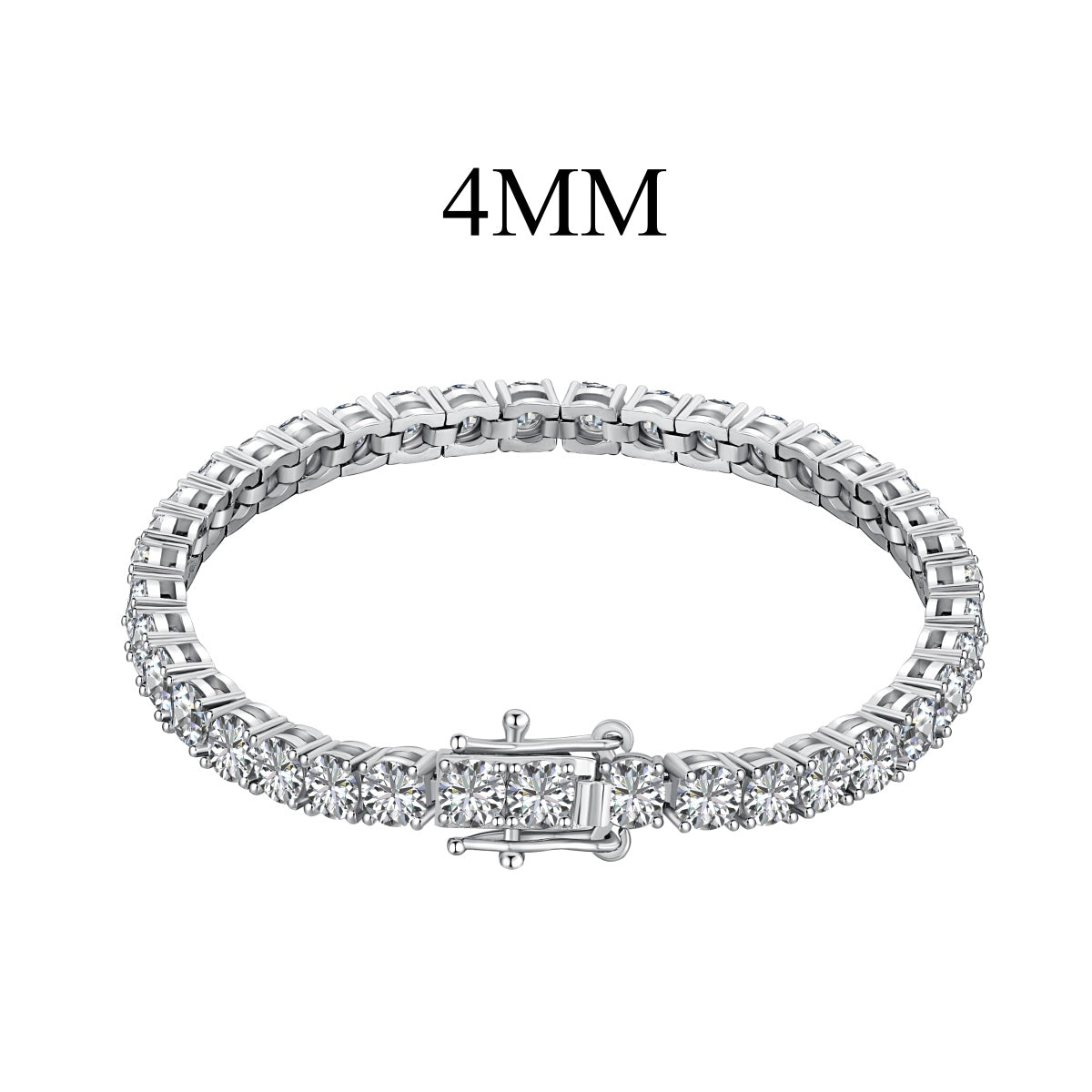 [Lumi Jewellery]Radiant Colorful Round Cut Party Bracelet