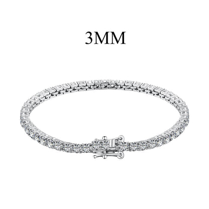 [Lumi Jewellery]Radiant Colorful Round Cut Party Bracelet