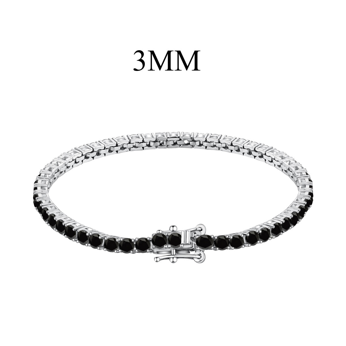 [Lumi Jewellery]Radiant Colorful Round Cut Party Bracelet