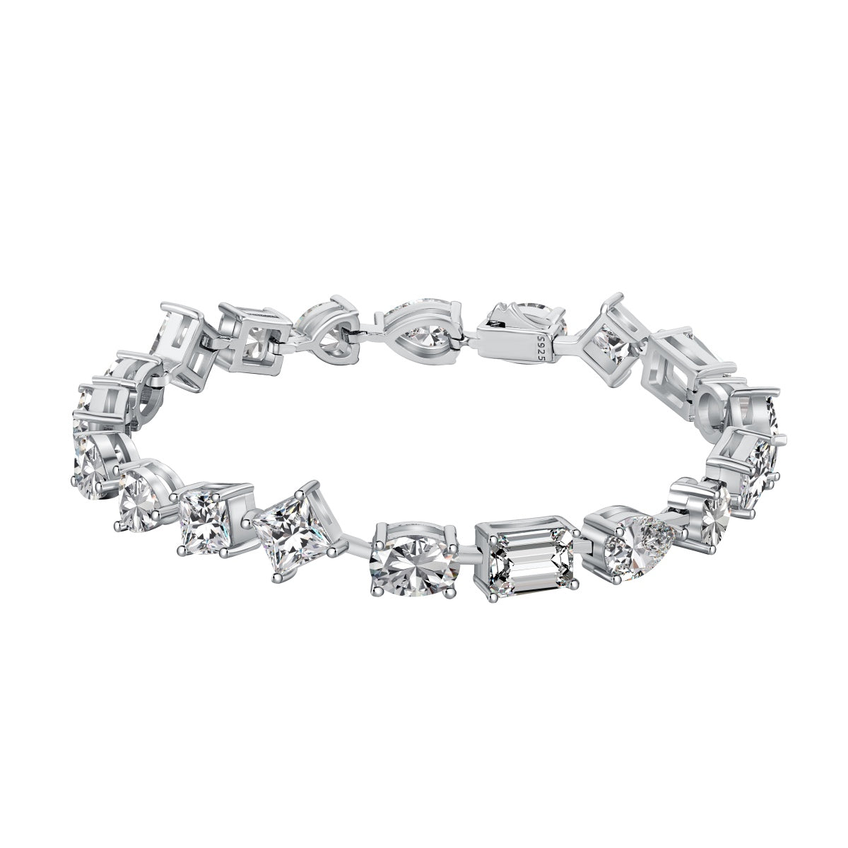 [Lumi Jewellery]Unique Exquisite Multi Cut Daily Bracelet