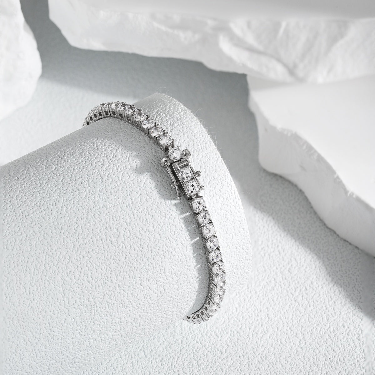 [Lumi Jewellery]Radiant Colorful Round Cut Party Bracelet