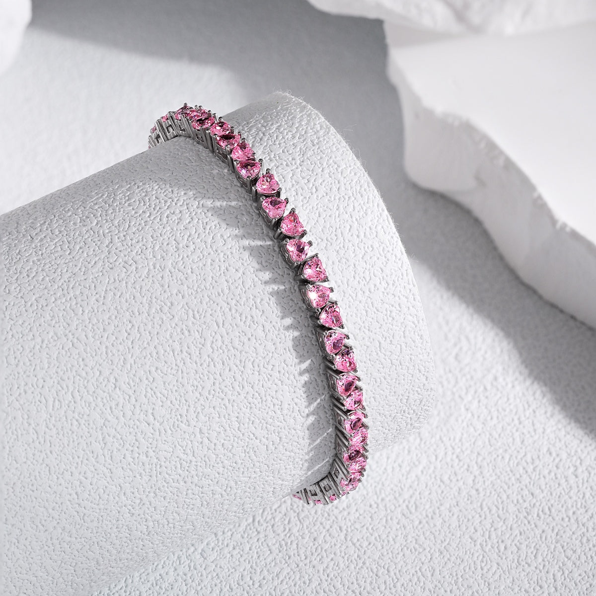 [Lumi Jewellery]Dazzling Romantic Heart Shape Lover Bracelet