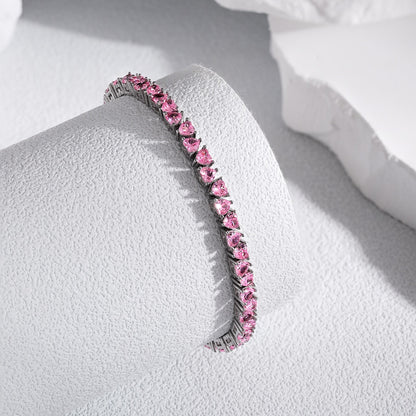[Lumi Jewellery]Dazzling Romantic Heart Shape Lover Bracelet