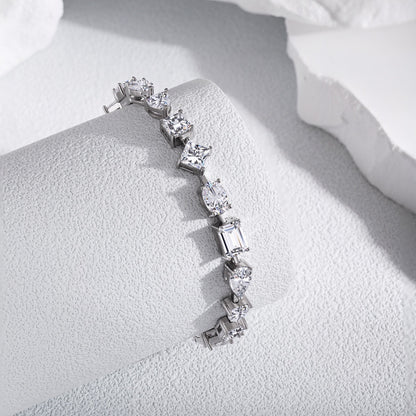 [Lumi Jewellery]Unique Exquisite Multi Cut Daily Bracelet