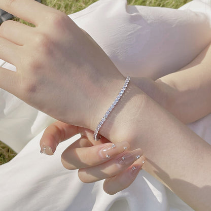 [Lumi Jewellery]Radiant Colorful Round Cut Party Bracelet
