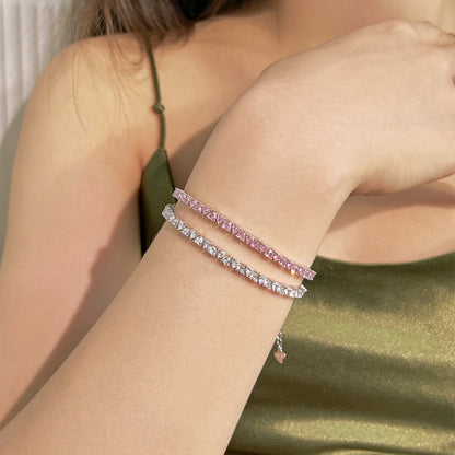 [Lumi Jewellery]Dazzling Romantic Heart Shape Lover Bracelet