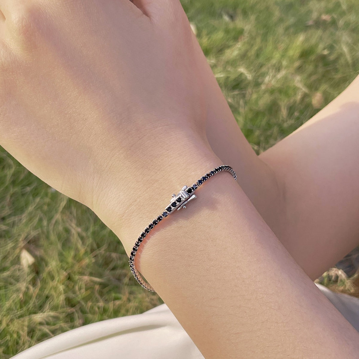 [Lumi Jewellery]Radiant Colorful Round Cut Party Bracelet