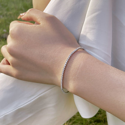 [Lumi Jewellery]Radiant Colorful Round Cut Party Bracelet