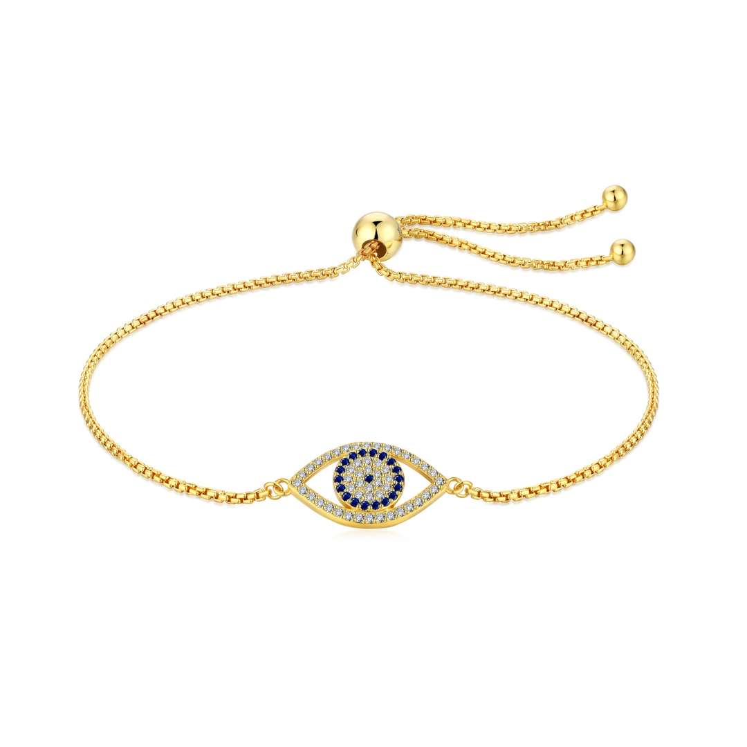 [Lumi Jewellery]Dazzling Eye Shape Necklace