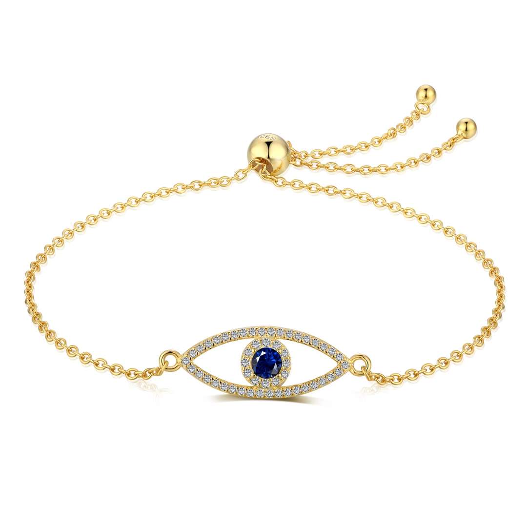 [Lumi Jewellery]Devil's Eye Hollow Design Bracelet