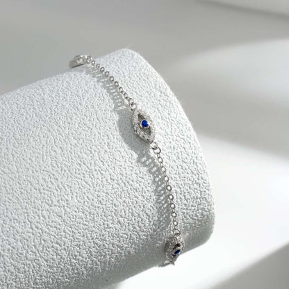 [Lumi Jewellery]Evil Eye Shape Pendent Necklace