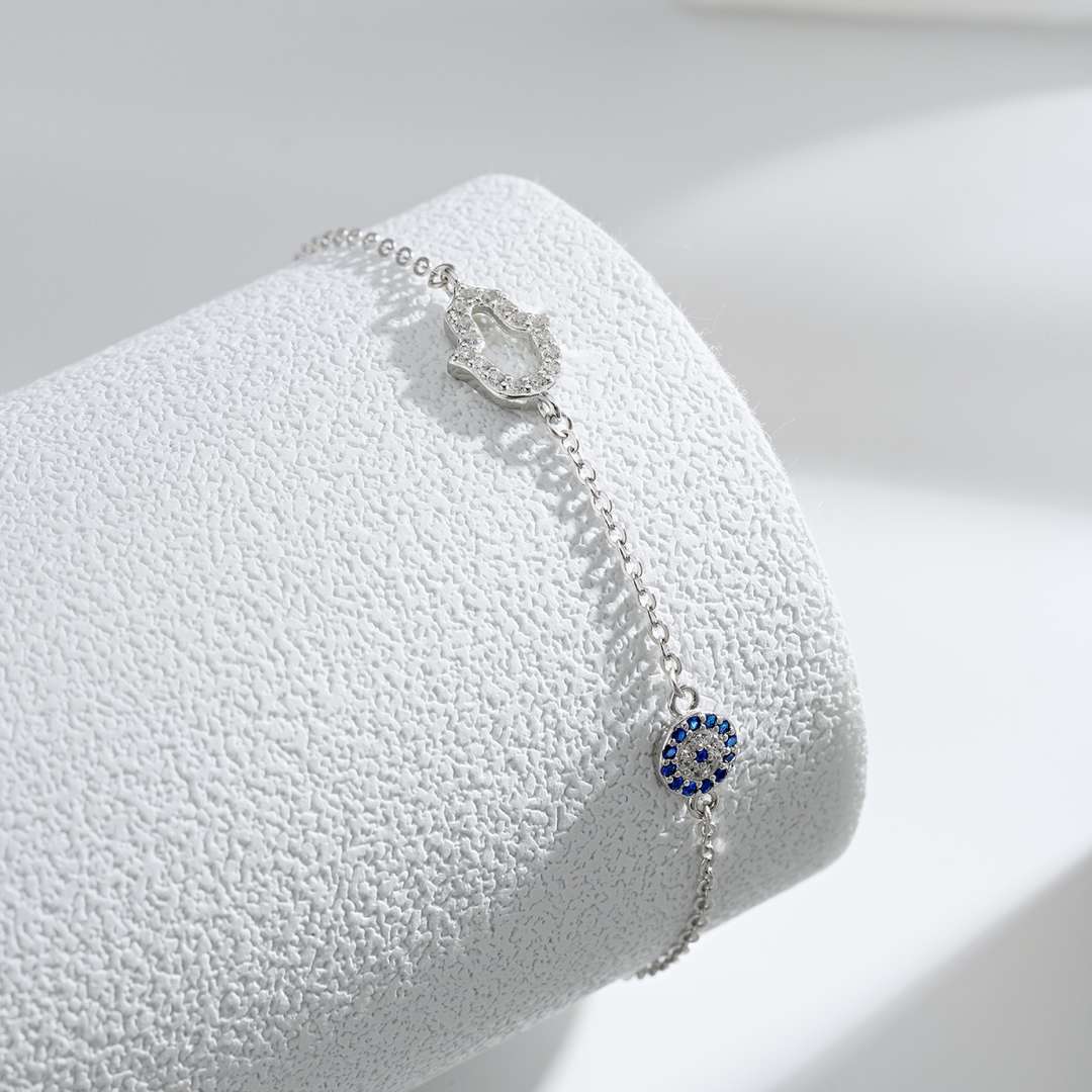 [Lumi Jewellery]Gost Shape & Round Shape Necklace