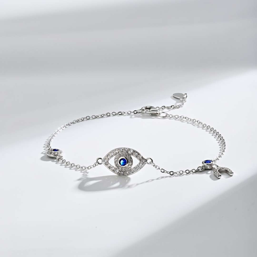 [Lumi Jewellery]Dainty Eye Shape Necklace