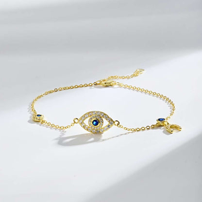 [Lumi Jewellery]Dainty Eye Shape Necklace