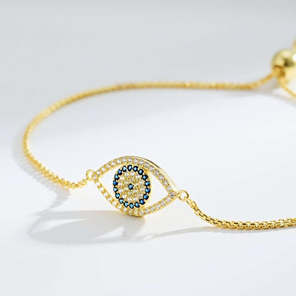 [Lumi Jewellery]Dazzling Eye Shape Necklace