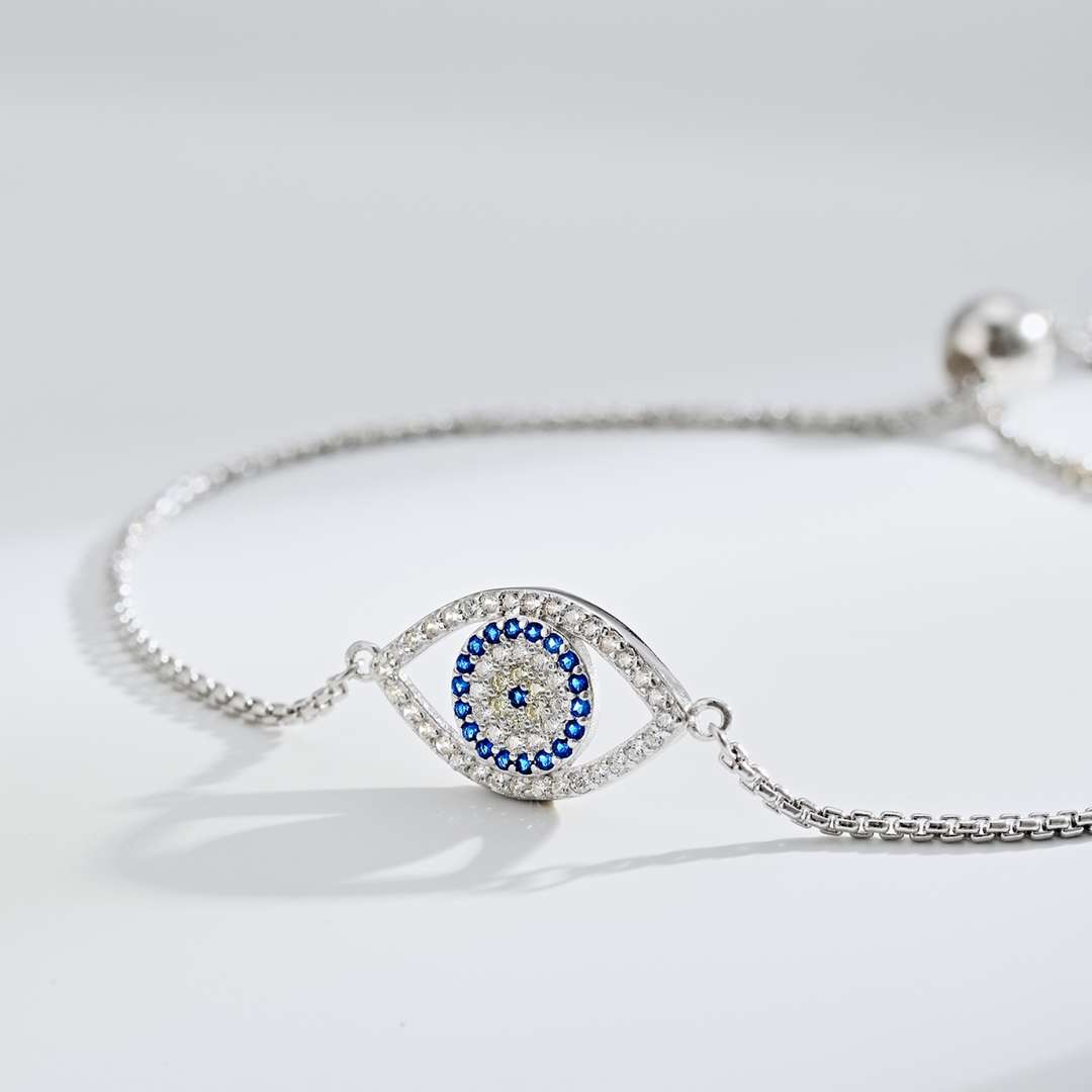 [Lumi Jewellery]Dazzling Eye Shape Necklace