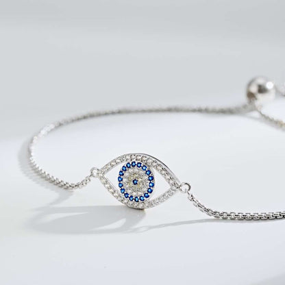 [Lumi Jewellery]Dazzling Eye Shape Necklace