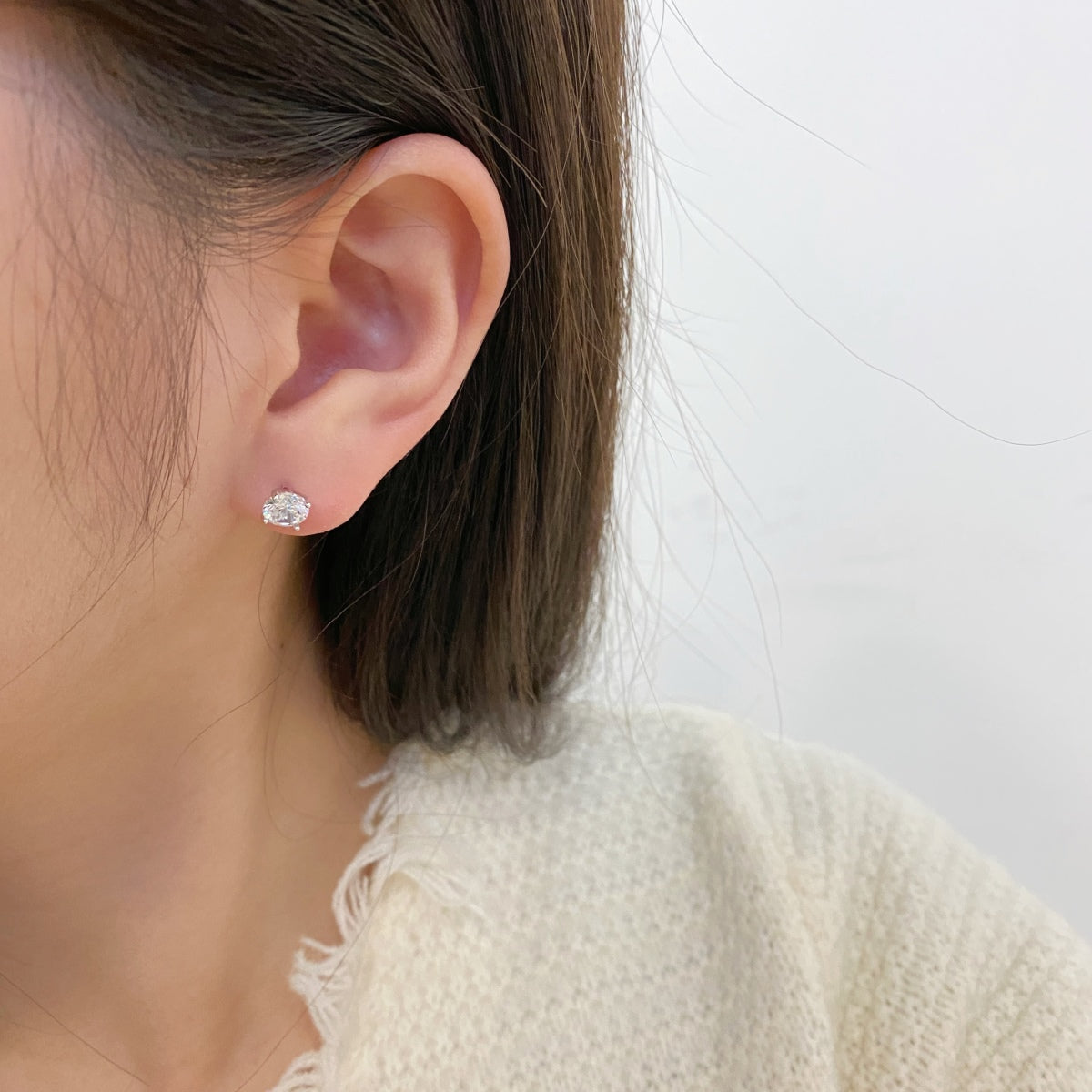 [Lumi Jewellery]Unique Round Shape Earrings