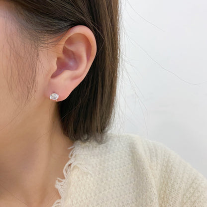 [Lumi Jewellery]Unique Round Shape Earrings