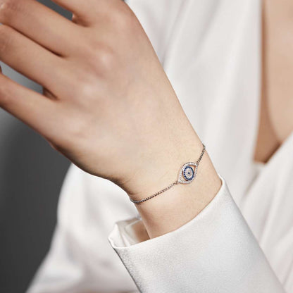 [Lumi Jewellery]Dazzling Eye Shape Necklace