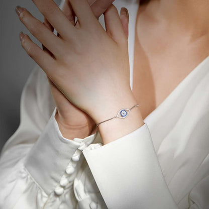 [Lumi Jewellery]Dazzling Eye Shape Necklace