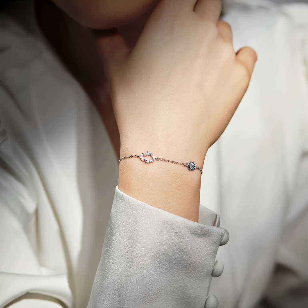 [Lumi Jewellery]Gost Shape & Round Shape Necklace