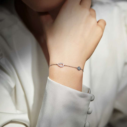 [Lumi Jewellery]Gost Shape & Round Shape Necklace