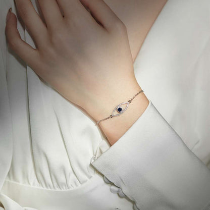[Lumi Jewellery]Devil's Eye Hollow Design Bracelet