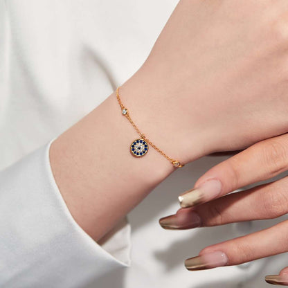 [Lumi Jewellery]Devil's Eye Round Shape Bracelet