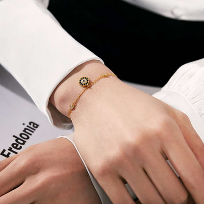 [Lumi Jewellery]Devil's Eye Round Shape Bracelet