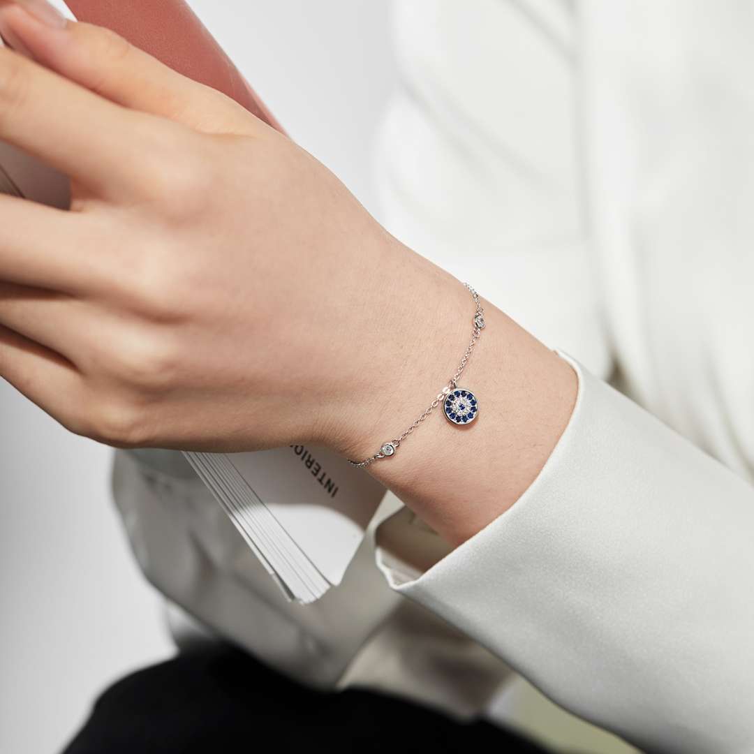 [Lumi Jewellery]Devil's Eye Round Shape Bracelet