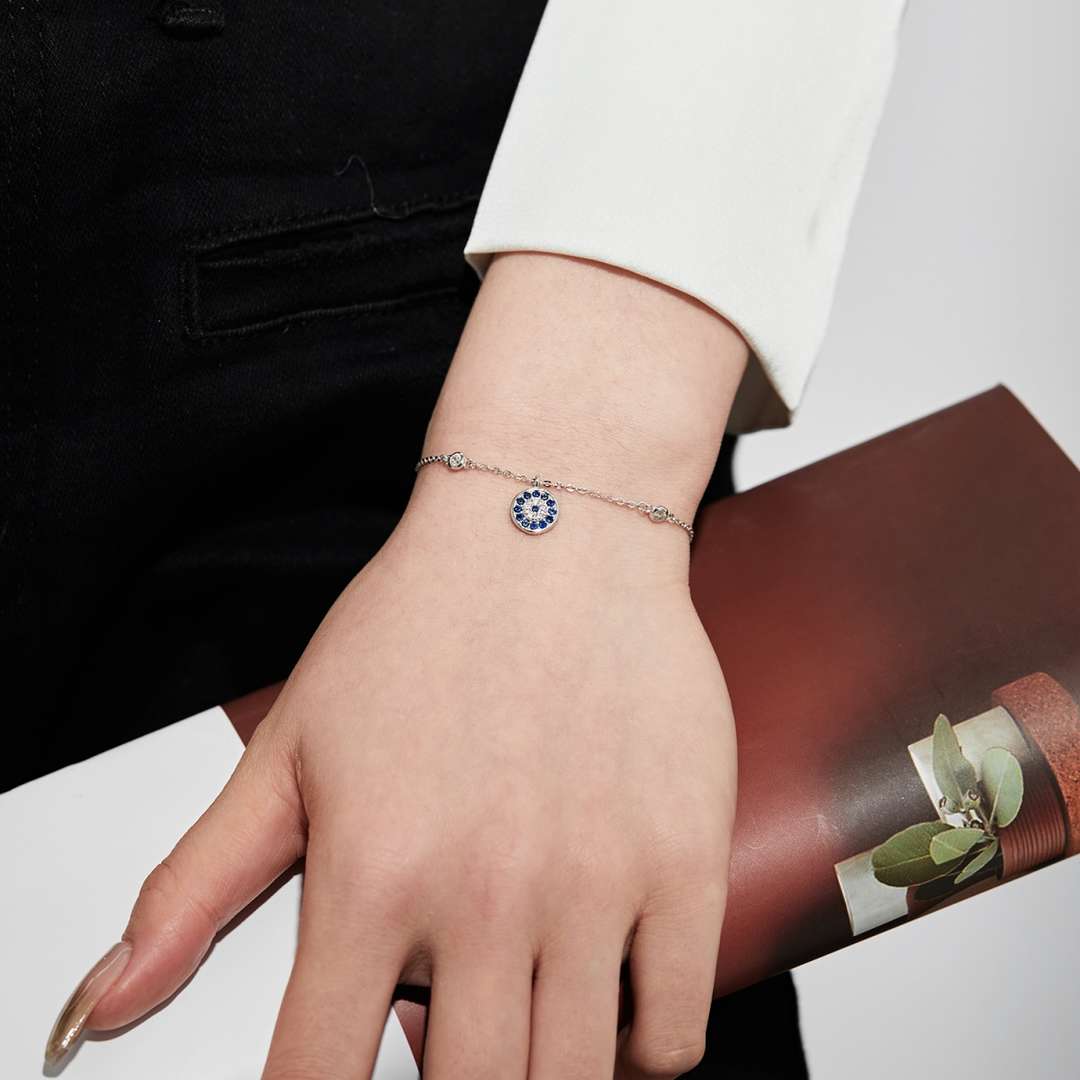 [Lumi Jewellery]Devil's Eye Round Shape Bracelet