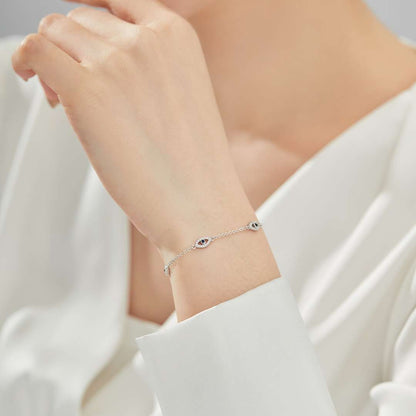 [Lumi Jewellery]Evil Eye Shape Pendent Necklace