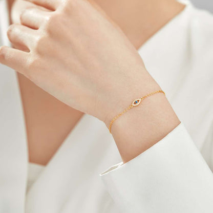 [Lumi Jewellery]Evil Eye Shape Necklace